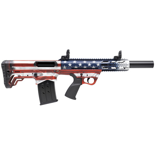 GFORCE ARMS GFY1 12 Gauge 3 185 51 SemiAuto Shotgun  American Flag BullPup