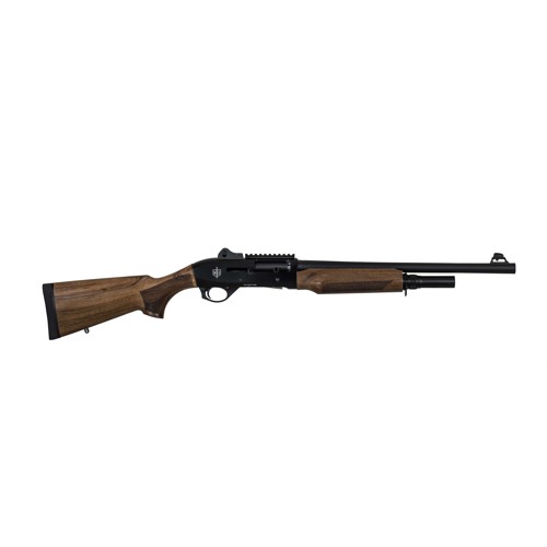 MILITARY ARMAMENT CORP MAC 2 Tactical 12 Gauge 3 185 4rd SemiAuto Shotgun  Black  Walnut