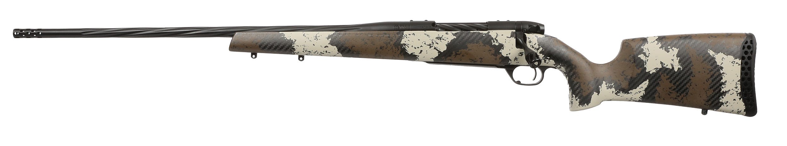 WEATHERBY Mark V High Country 338 Wby RPM 20" 4rd - Patriot Brown