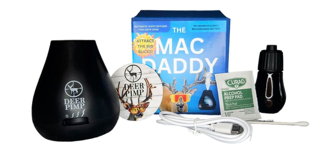Deer Pimp DEER PIMP Mac Daddy Automatic Scent Diffuser | Includes Estrus Cartridge