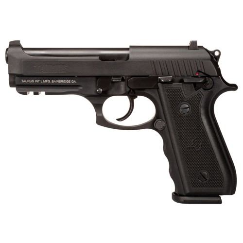 TAURUS 917 C 9mm 43 18rd DASA Pistol  Black w Rubber Grips