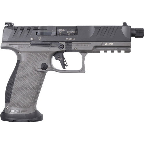 WALTHER ARMS PDP PRO SD 9mm 51 18rd Optic Ready Pistol w Threaded Barrel  Grey