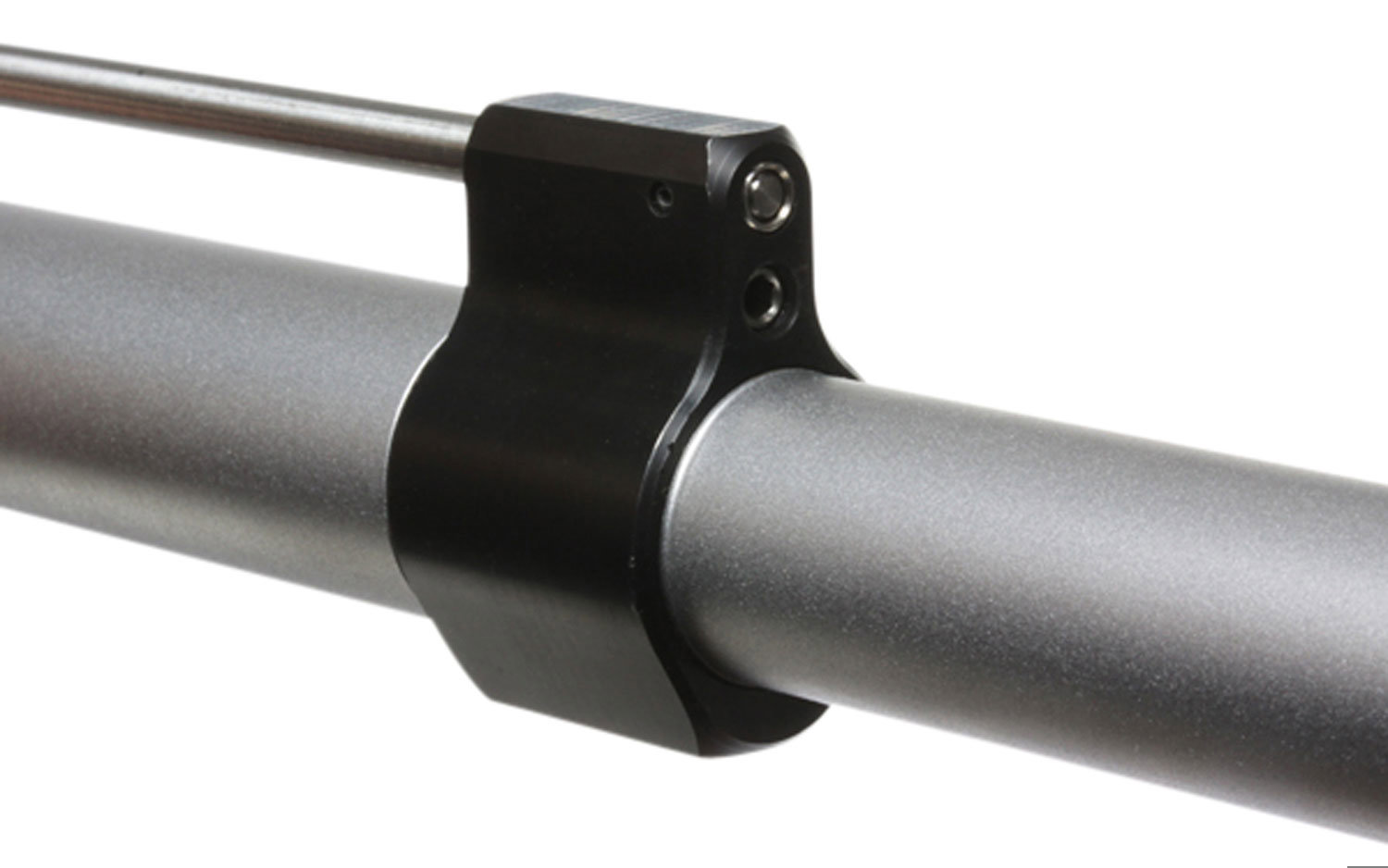 Wilson Combat Tragbm Adjustable Lo Profile Gas Block .750 Mid Length Straight Tube 4140 Chromoly Steel Black Melonite