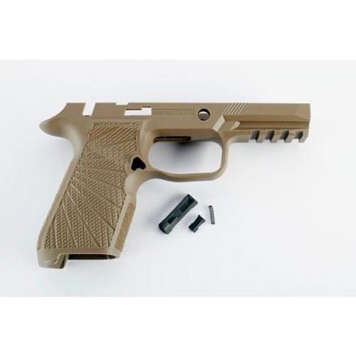 WILSON COMBAT WCP320 Grip Module for Sig Sauer P320 Compact, Manual Safety | Tan