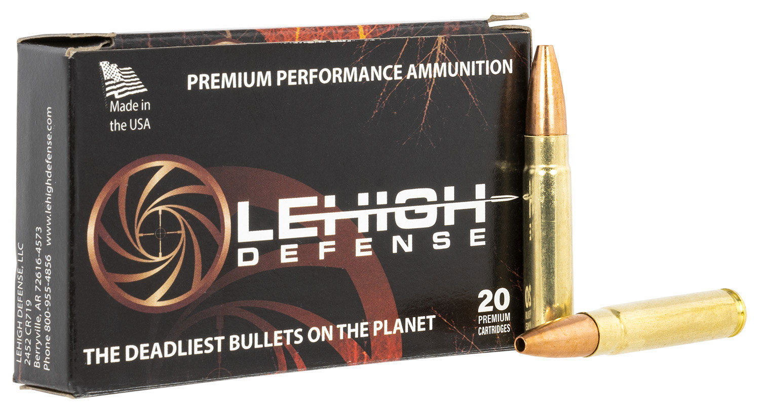 Wilson Combat LEHIGH DEFENSE 300 HAMRR 125gr Controlled Chaos Ammunition | 20 Rounds