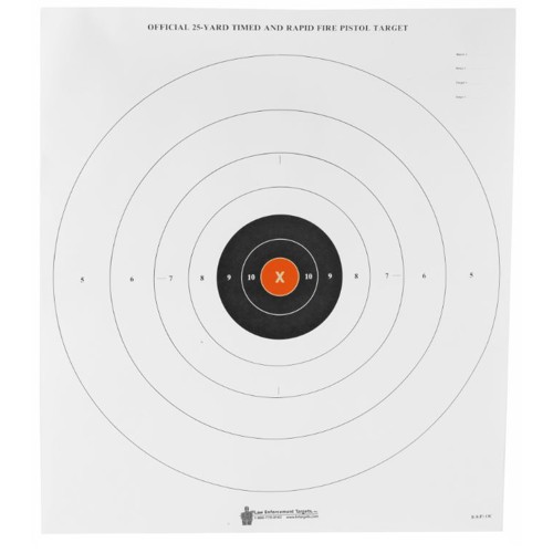 ACTION TARGET B-8 25-Yard Timed & Rapid Fire 21x24