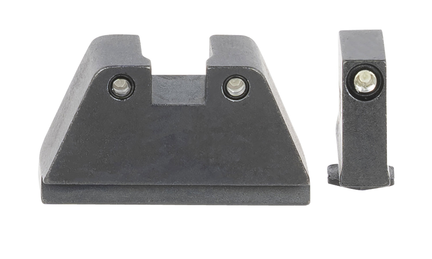 AmeriGlo AMERIGLO Optic Compatible Sight Set for Glock Black 2XL Tal