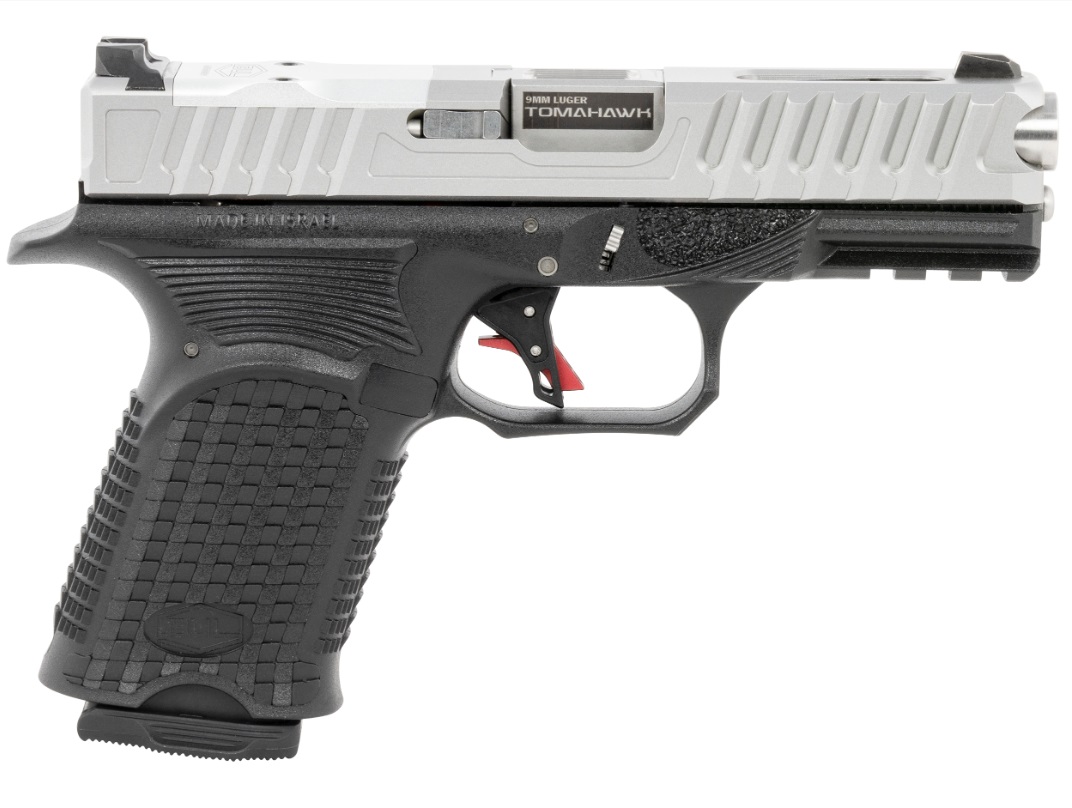 BUL Armory Tomahawk 9mm 15+1 4.02″ SS Fluted Barrel, Optic Cut/Serrated Black