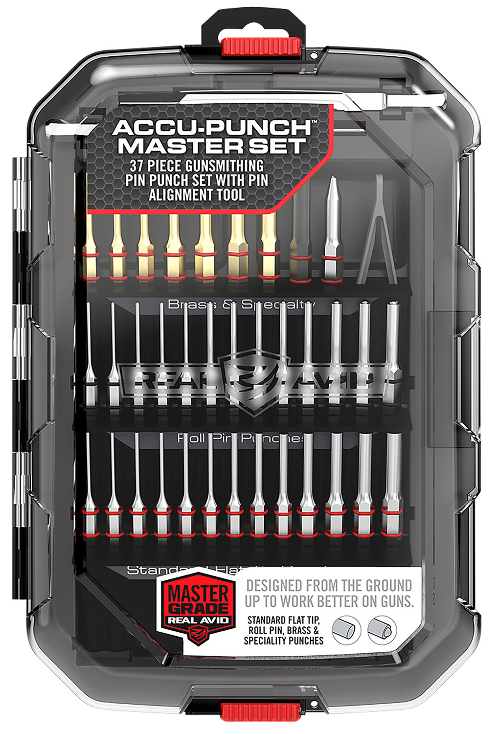 Real Avid Accu-Punch Master Set 37 Piece Punch Set