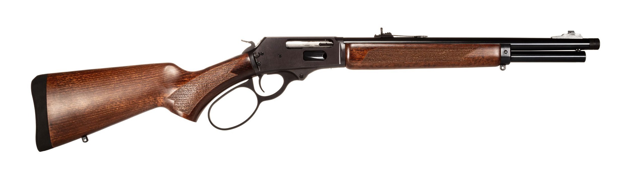 ROSSI R95 45-70 Trapper Lever Action 16.5'' 5+1 Walnut Stock - Black