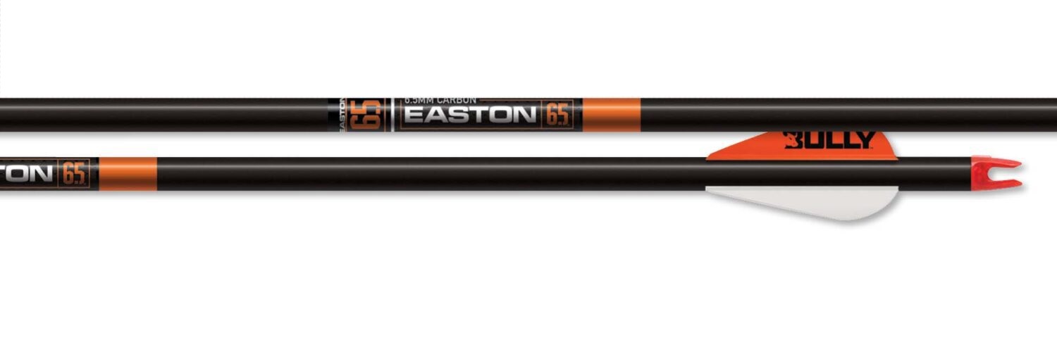 EASTON TECHNICAL 6.5 MG 340 (9.3 gpi) .298" Hybrid Match Grade Fletched Arrow, 6 Pack