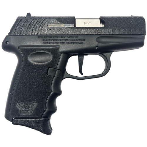 SCCY INDUSTRIES DVG1 9mm 31 101 Pistol  Black Panther Slide  Black Frame