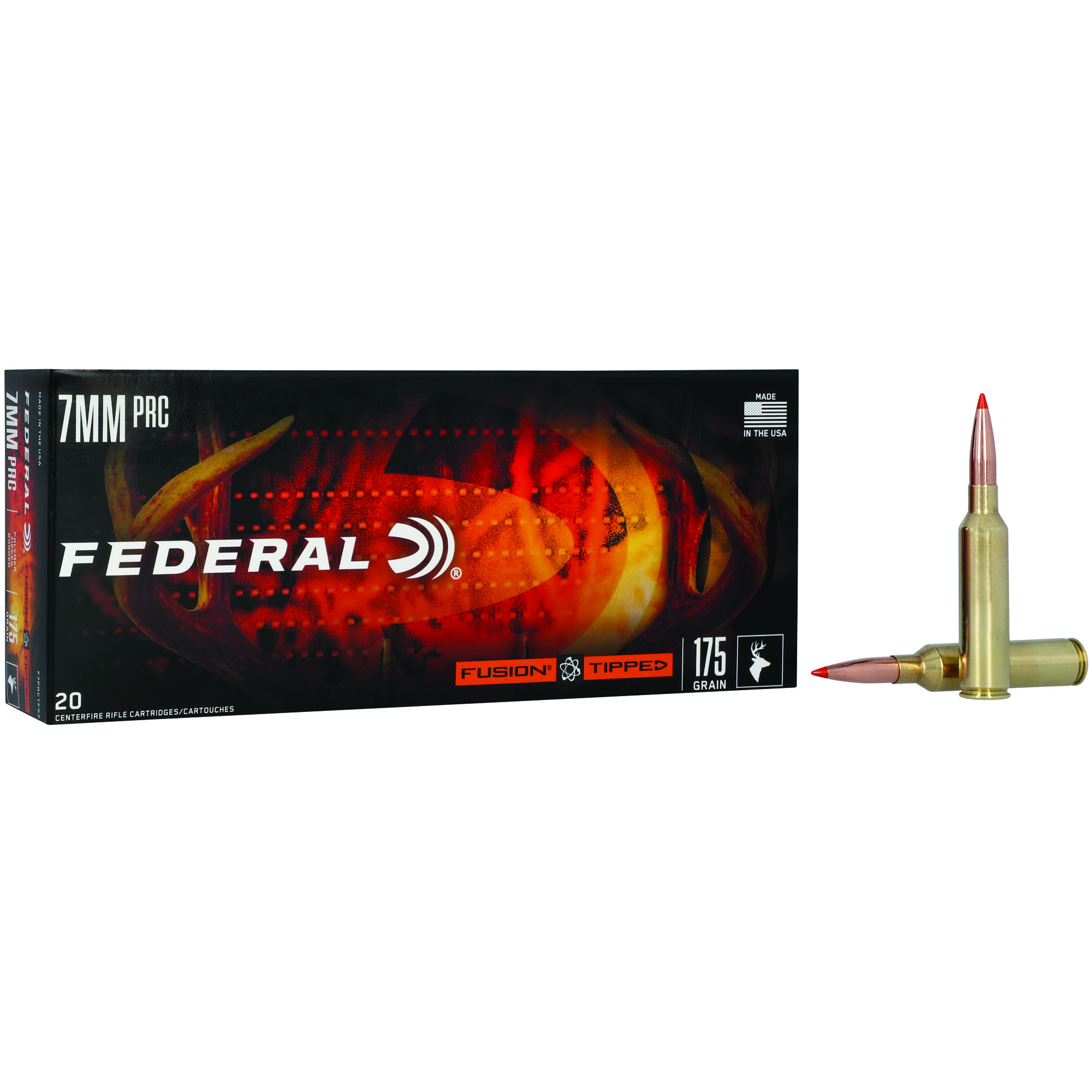 Fusion FUSION AMMO 7mm PRC 175Gr Tipped 20rd
