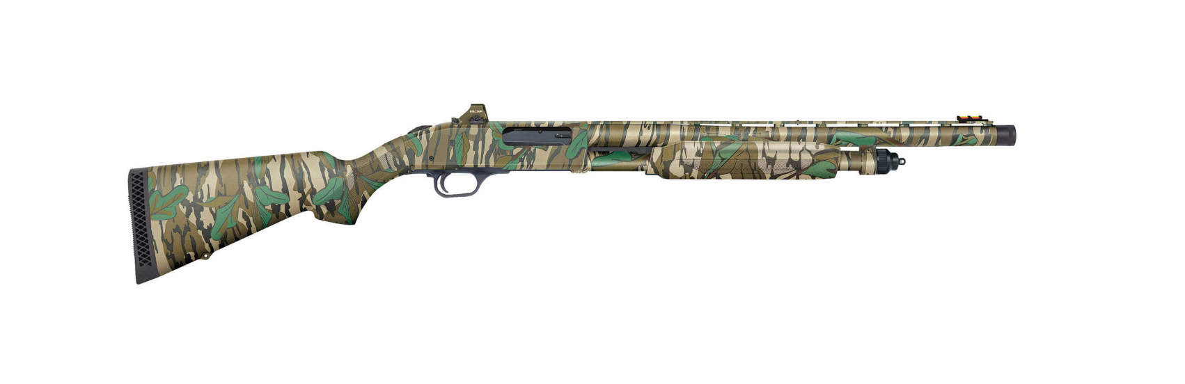 MOSSBERG 835 Turkey 12 Gauge 3.5" 20" 6rd Pump Shotgun w/ Holosun 407K Red Dot | Mossy Oak Greenleaf