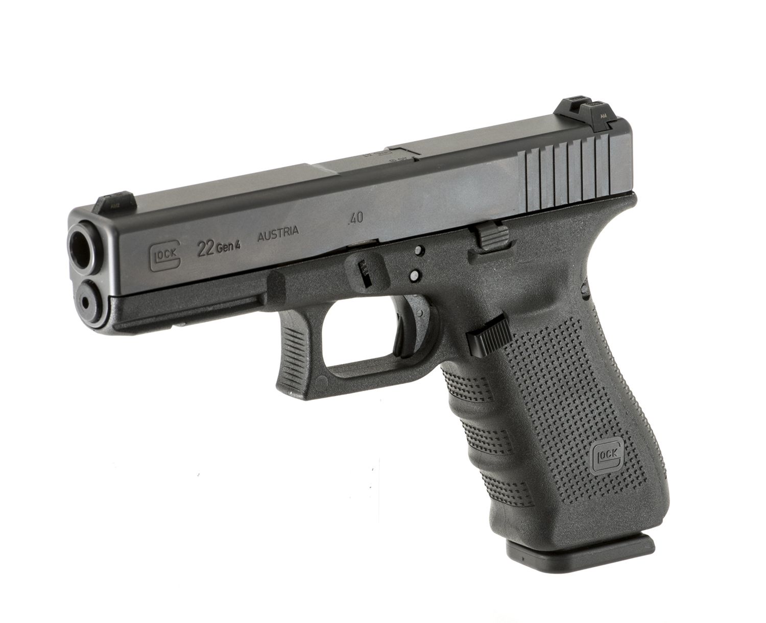 Glock GLOCK G22 G4 40 S&W 4.49" 15rd Pistol w/ Night Sights | POLICE TRADE-IN