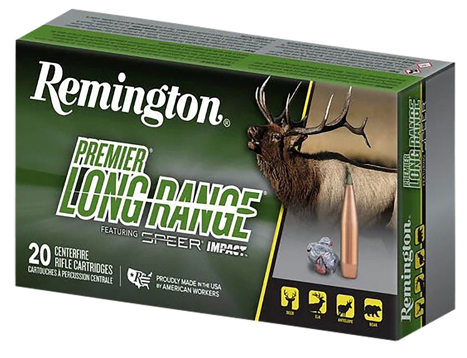 Remington REMINGTON 6.5 PRC Premier Long Range 140Gr Speer IMPACT~20rd