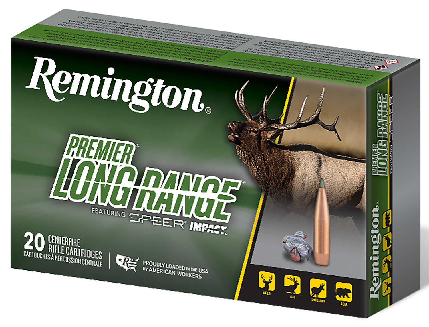 Remington REMINGTON 7mm PRC Premier Long Range 175Gr Speer IMPACT~20rd