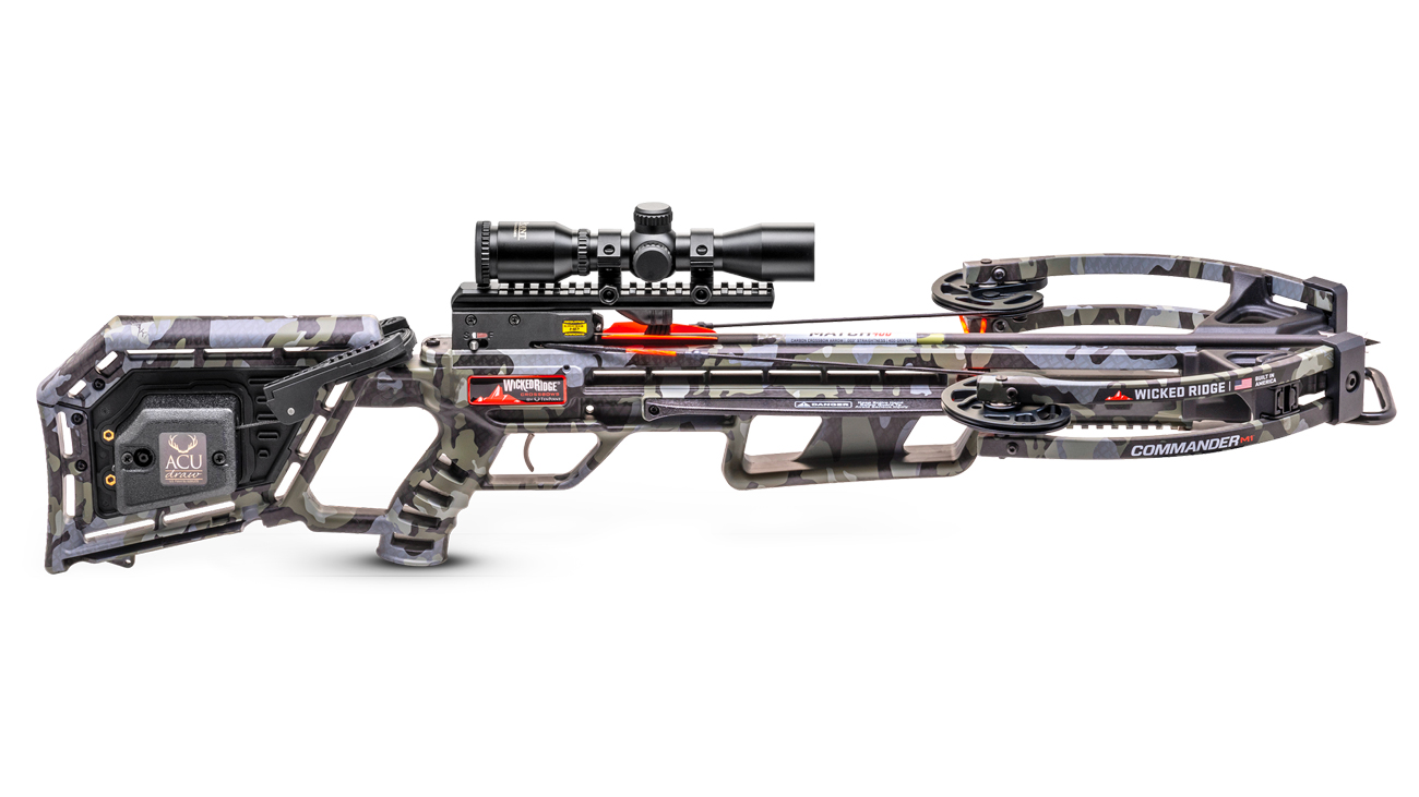 WICKED RIDGE Commander M1 ACUdraw w/ Scope, Arrows, & Quiver
