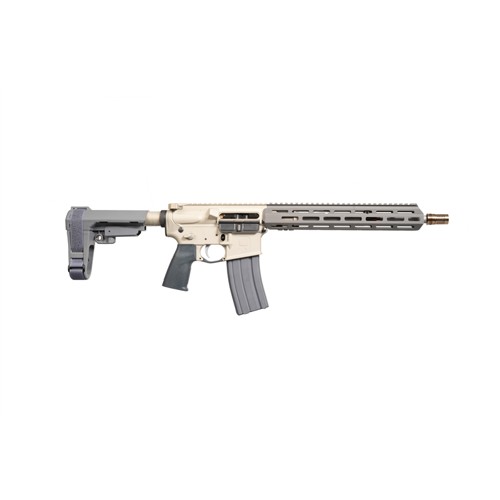 Q LLC Sugar Weasel 556 NATO  223 Rem 13 30rd Pistol w SBA3 Brace  Cherry Bomb Muzzle Brake