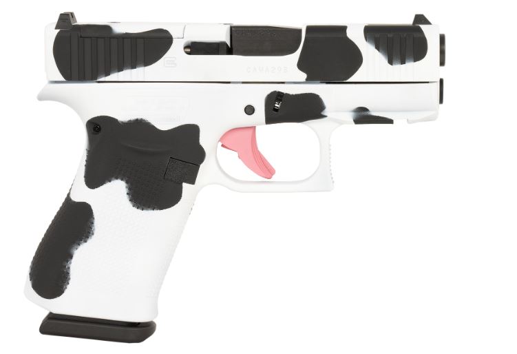 Glock GLOCK G43X 9mm 3.4" 10rd - Cow Print