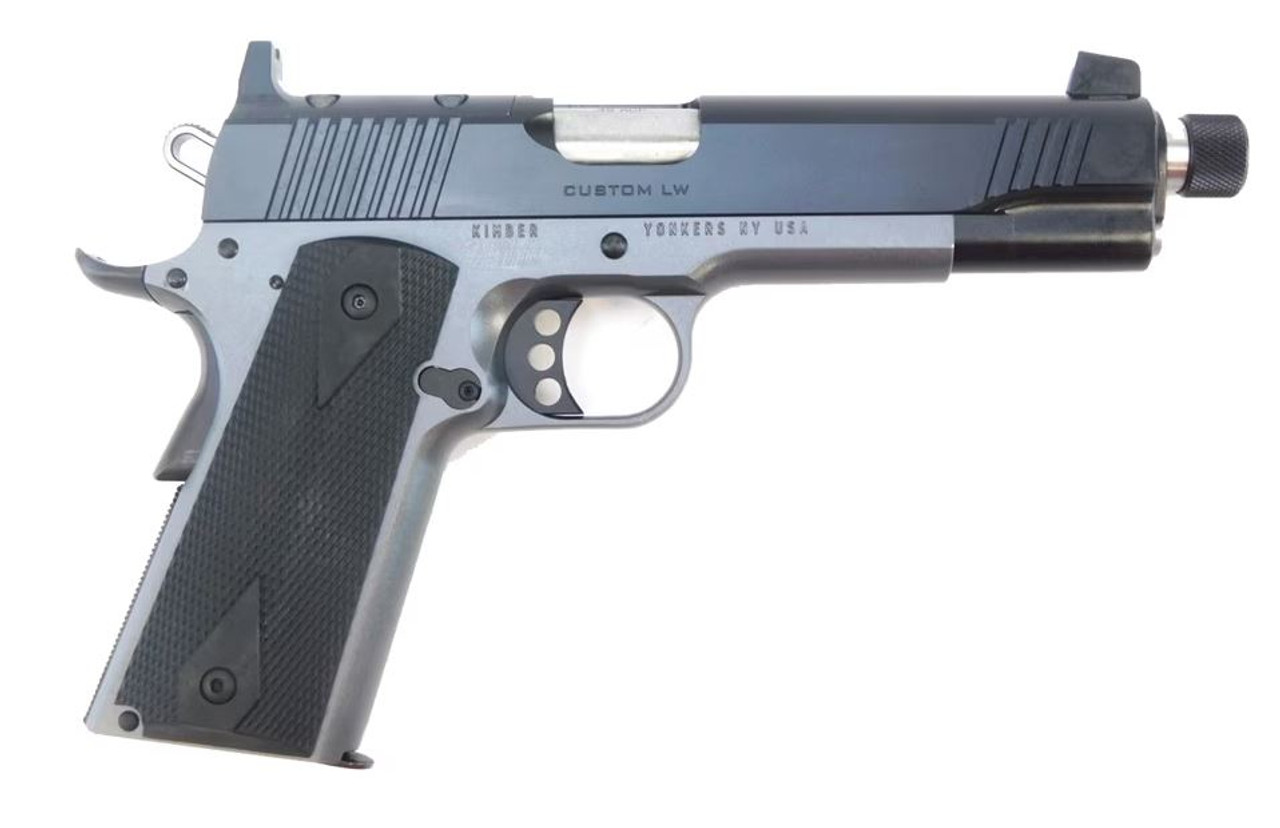 KIMBER Custom Lightweight Shadow Ghost 1911 9mm 5.5" 9rd Optic Ready Pistol w/ Threaded Barrel