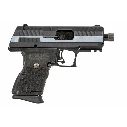 HIPOINT YC380CF Yeet Cannon 380 ACP 412 10rd Pistol  Threaded Barrel  Black  Silver