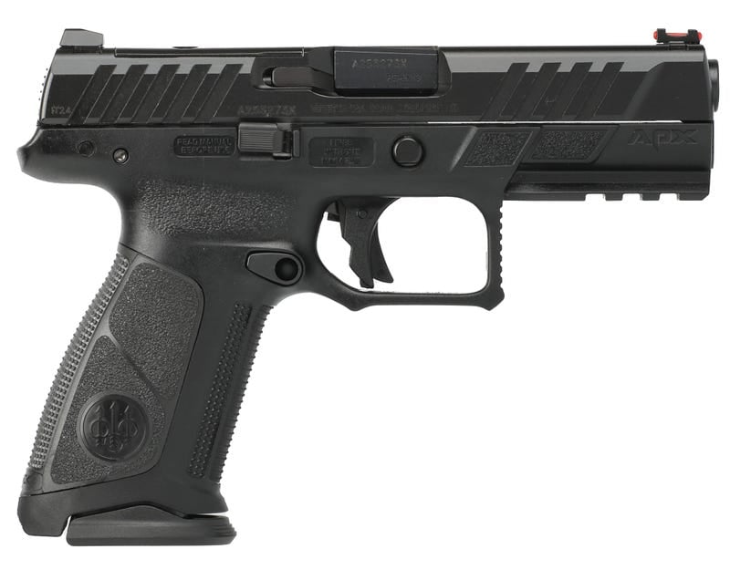 BERETTA APX-A1 FULL SIZE 9mm 4.25" 15rd - Black w/ Fiber Optic Sights