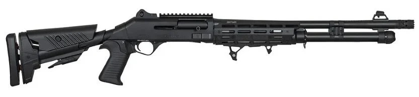 ORTHOS Raider S4 Tactical 12 Gauge 3" 18.5" 6+1 Semi-Auto Shotgun - M-LOK | Black
