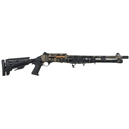 ORTHOS Raider S4 Tactical 12 Gauge 3 185 61 SemiAuto Shotgun  MLOK  Camo Elite