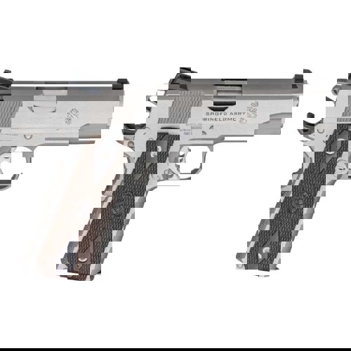 SPRINGFIELD ARMORY 1911 Garrison 9mm 425 9rd Pistol  Stainless w Thinline Wood Grips