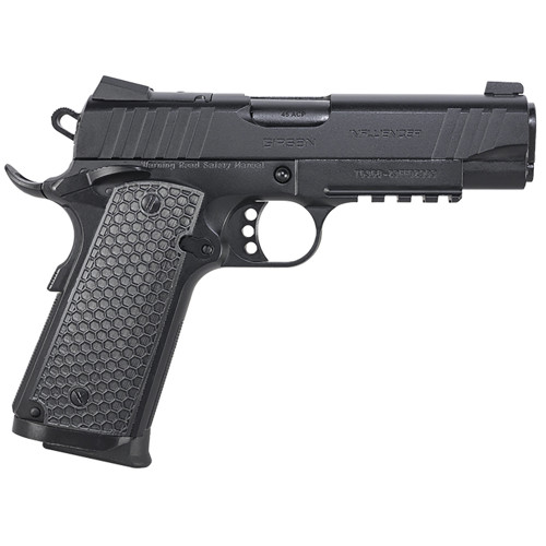 EAA Girsan MC1911C Commander Influencer 45 ACP 44 8rd Optic Ready Pistol  Black