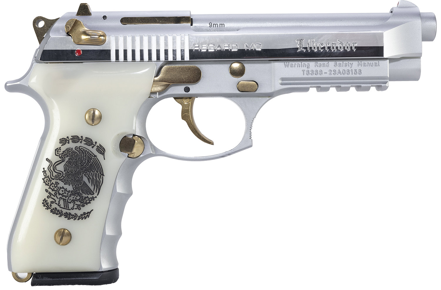 EAA 391089 Regard Liberadore II GOLD/CHROME ENGR.18-SHOT