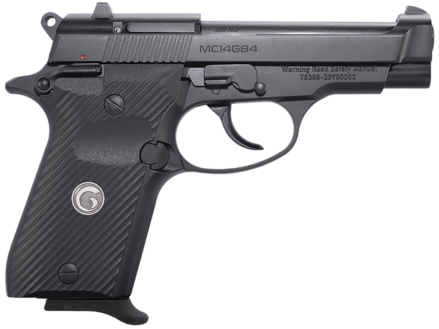 EAA MC14 G84, .380 ACP, 3.80″ Barrel, 13 Rds, Black – 741566906916