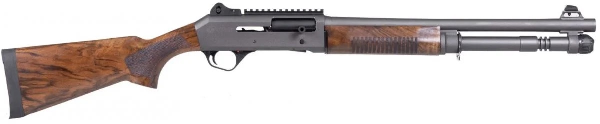 PANZER ARMS M4 Tactical 12 Gauge 18.5" 5rd - Walnut