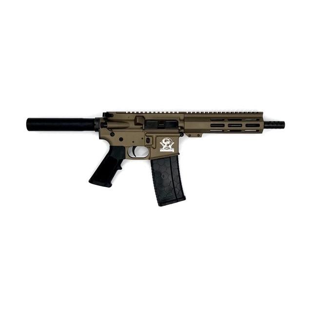 GLFA AR-15 Pistol Bronze .223 Wylde 7.5″ Barrel 30-Rounds 7″ Handguard