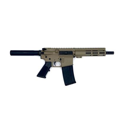 GREAT LAKES FIREARMS AR15 223 Wylde 7.5″ 30rd Pistol w/ No Brace | FDE
