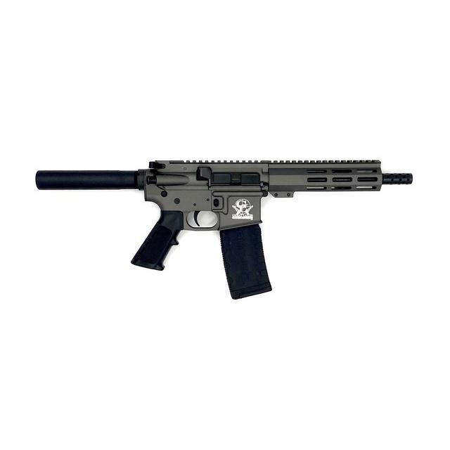 Great Lakes Firearms and Ammunition AR-15 Pistol Tungsten .223 Wylde 7.5″ Barrel 30-Rounds