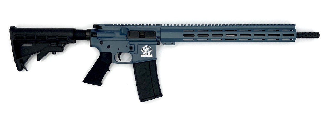 GREAT LAKES FIREARMS AR-15 223 Wylde 16" 30rd Semi-Auto Rifle | Blue Titanium