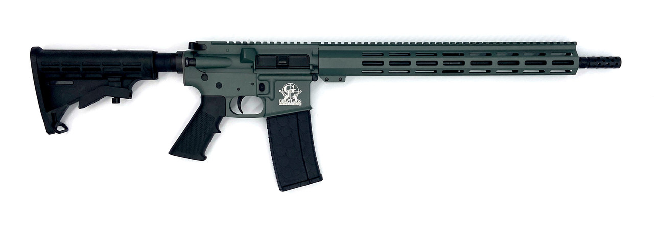GREAT LAKES FIREARMS AR-15 223 Wylde 16" 30rd Semi-Auto Rifle | Charcoal Green