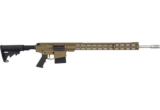 GREAT LAKES FIREARMS AR10 243 Win 24" 5+1 Semi-Auto Rifle | Bronze