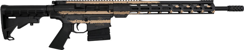 Great Lakes Firearms & Ammunition GREAT LAKES FIREARMS AR-10 308 Win 18" 10rd Semi-Auto Rifle | Desert Flag