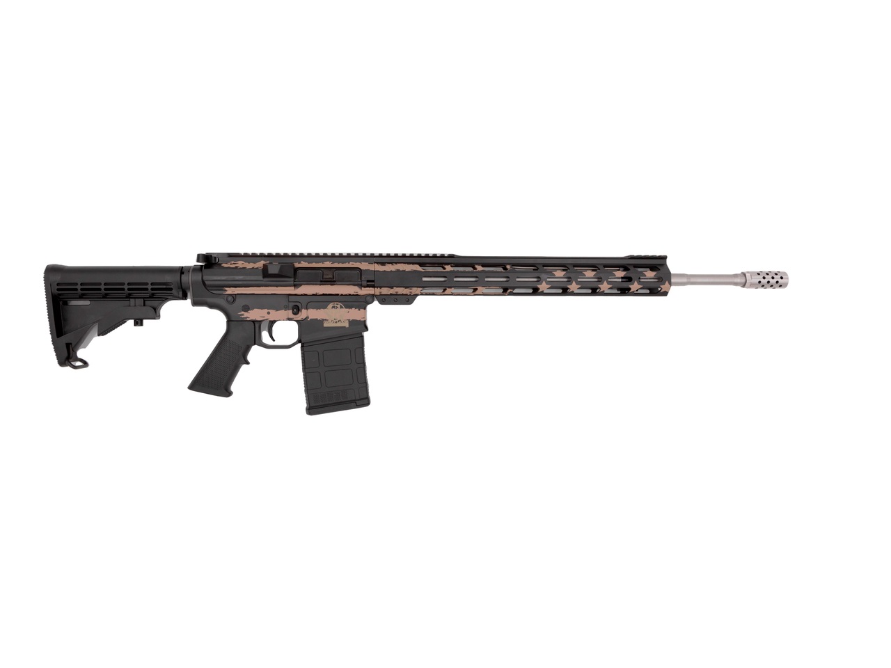 Great Lakes Firearms GLFA AR10 RIFLE 6.5CM 20" S/S BBL 10-SHOT DESERT F...