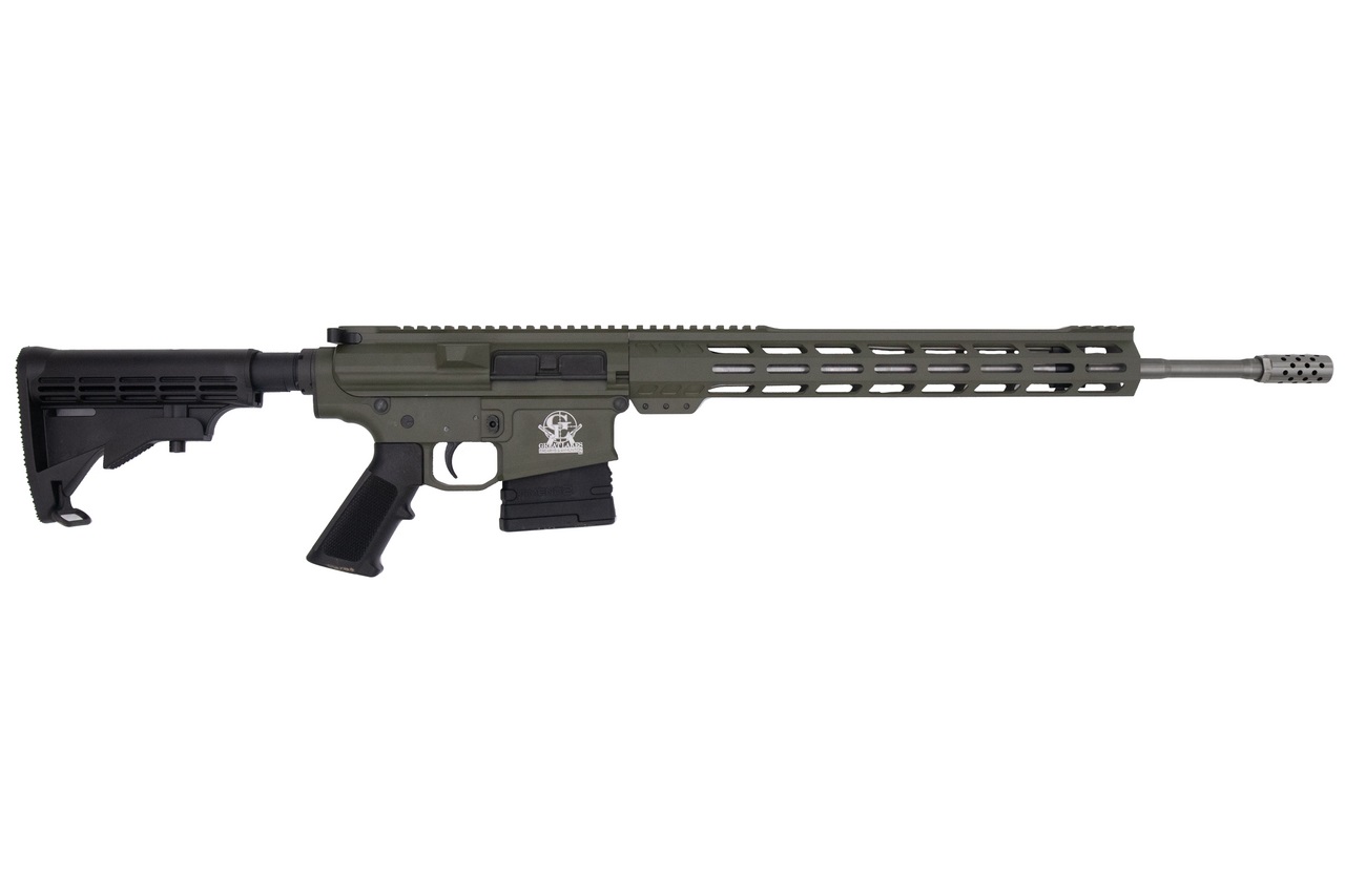 Great Lakes Firearms GLFA AR10 RIFLE 6.5CM 20" S/S BBL 10-SHOT OD GREEN