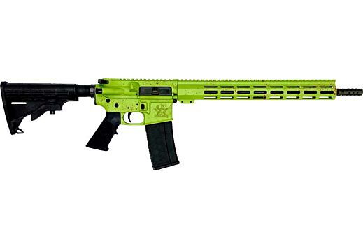Great Lakes Firearms Glfa AR15 Rifle Zombie Splatter .223 Wylde 16 Heavy Barrel 15.25 M Lok Handguard