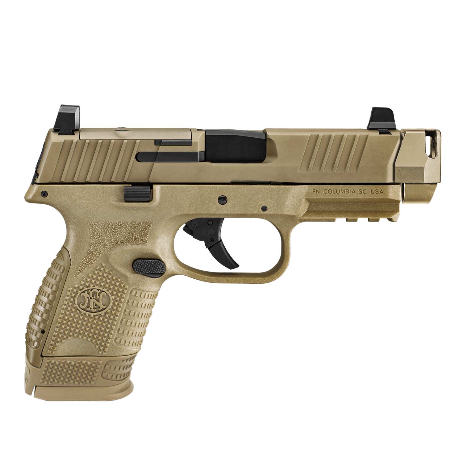 FN 509 COMPACT MRD COMP 9MM 4.2 FDE OR 2 10RD