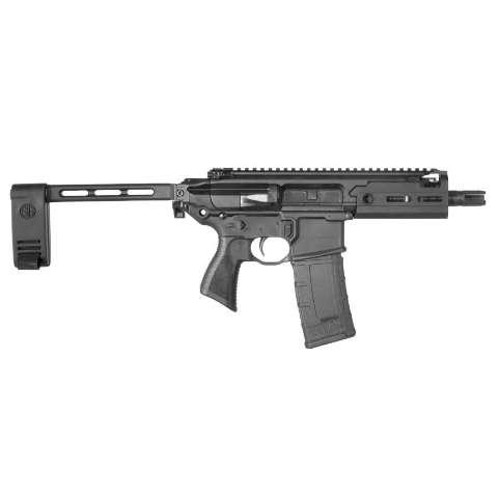 SIG SAUER MCX Rattler LT 556 NATO  223 Rem 775 30rd Pistol w SLX Flash Hider  PCB Brace Black