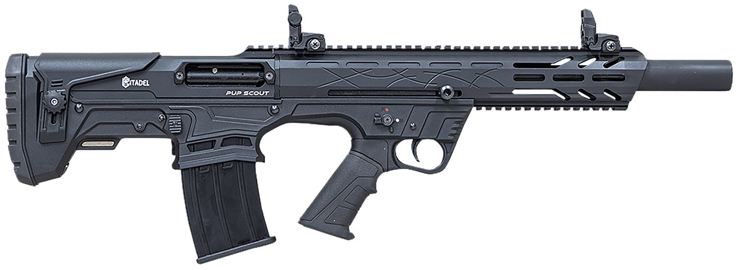 CITADEL Pup Scout 12 Gauge 3" 18.5" 5+1 Semi-Auto Shotgun | Black