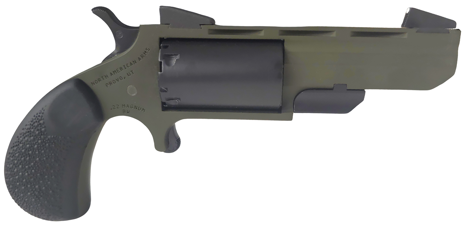 NAA Green Huntsman 22 WMR 2" 5rd - OD Green