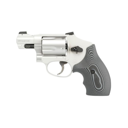 SMITH  WESSON 642 Ultimate Carry 38 Special 1875 5rd Revolver  Stainless w VZ Grey G10 Grips