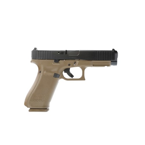 GLOCK G47 G5 MOS 9mm 4.49ʺ 17rd Optic Ready Pistol | FDE